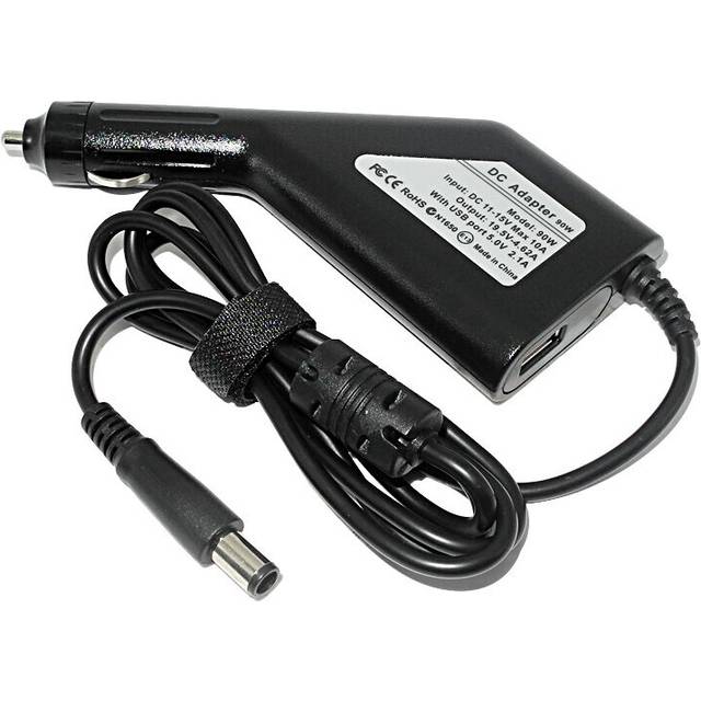 (a-Car Charger) Laptop Adapter Charger Power Supply For Dell Inspiron 14 1440 1464 3420 3437 3442 3443 5439 5442 5443 5445 5447 5448 7000 7447