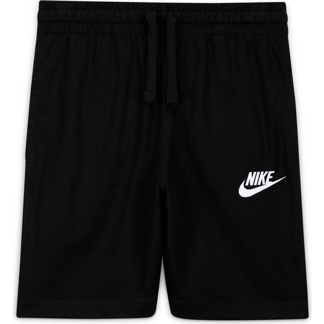 Sportswear Club JR shorts, BLACK/WHITE, Barn, XL