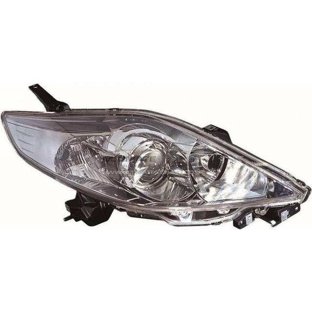 Mazda 5 Mk1 MPV 2005-6/2008 Black Surround Headlight Headlamp Drivers Side O/S