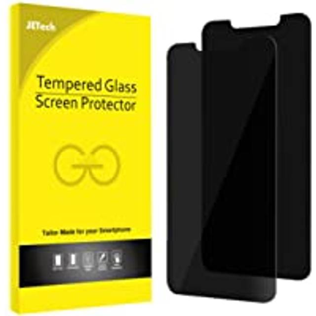 JETech Privacy Skärmskydd för iPhone 16e 2025, iPhone 13/13 Pro 6,1 Tum, Anti Spy Screen Protector Privat Härdat Glas Film, 2 Pack