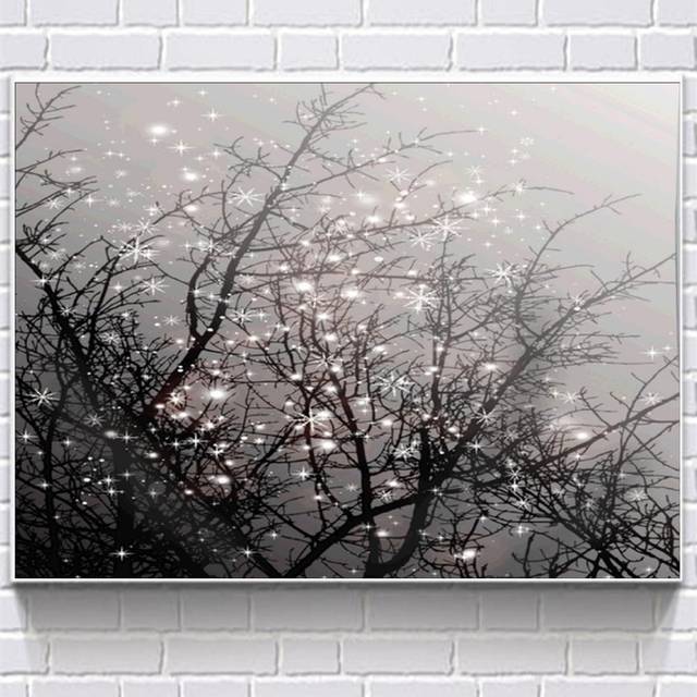 5D DIY Full Circle Diamond Painting Winter Diamond Embroidery 20X30CM