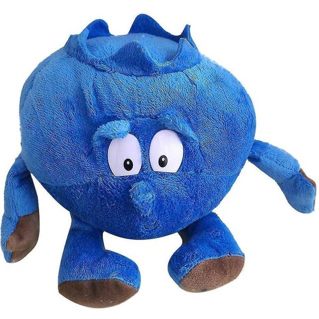 (  Blueberry) Fruit Vegetables Soft Plush Toy Stuffed Doll Cute Gift For Children Kids