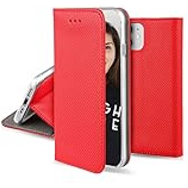 Smart Magnetiskt fodral fÃ¶r Samsung Galaxy A05S rÃ¶d