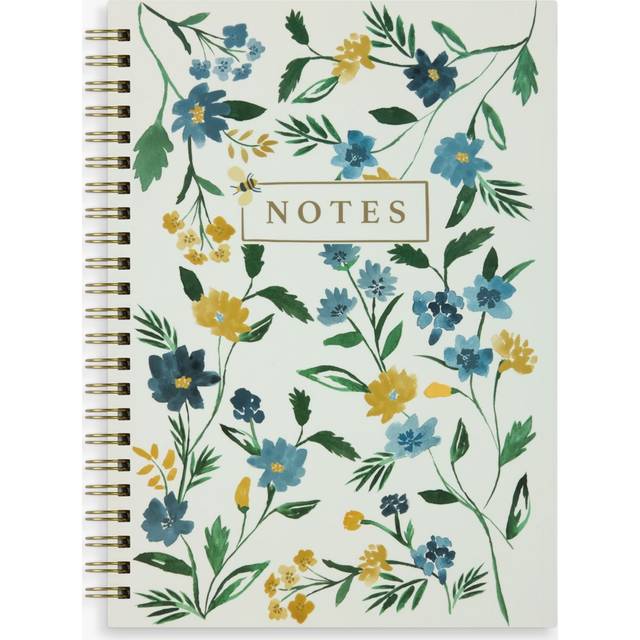 John Lewis A5 Flowers Notebook, Multi