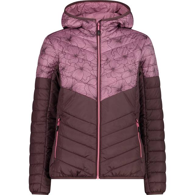 Hooded Puffer Jacket CMP - Violet