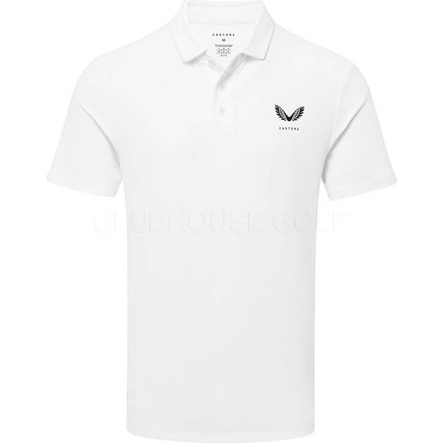 Golf Club Essential Short Sleeve Polo White - M