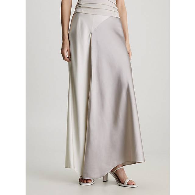 CALVIN KLEIN Soft Blocking Skirt |Kräm |40