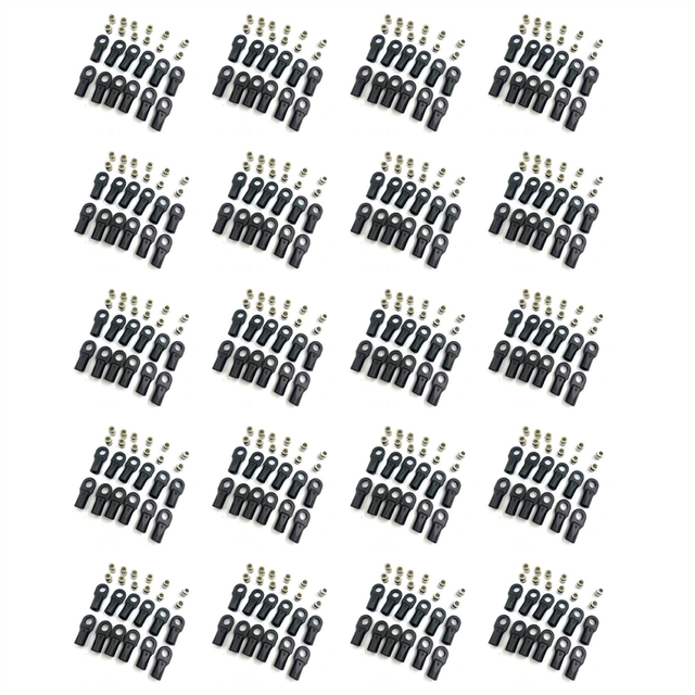 240Pcs 5347 Rod End Ball Joint General Trolley Ball Sets for 1/10 Traxxas E-REVO REVO SUMMIT
