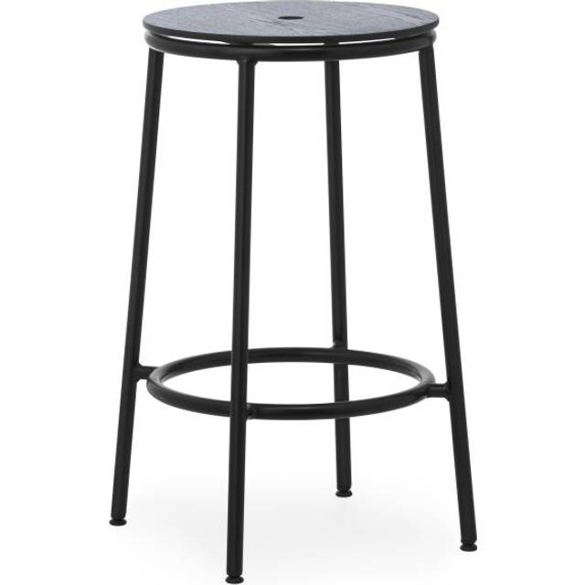 Normann Copenhagen Circa barstol 65 cm Svart ek