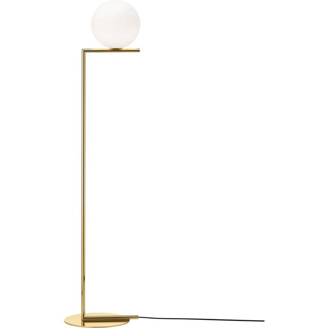 Flos IC F1 Golvlampa Guld
