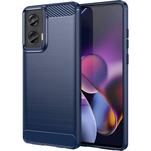 EIDERWOOD Motorola Moto G Stylus 5G (2024) Brushed Carbon Skal - Blå