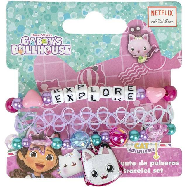 Gabby's Dollhouse Bracelet Set Armband för barn 3 st.