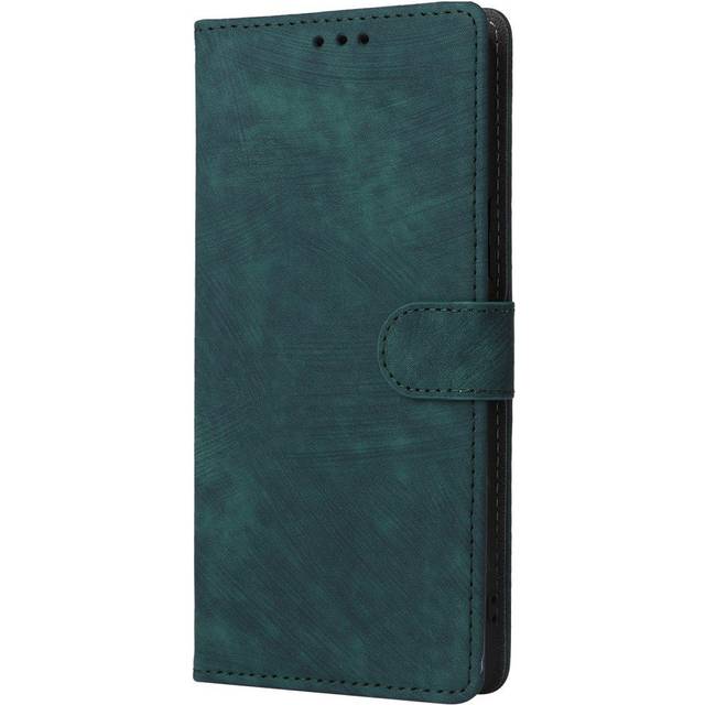 EIDERWOOD Asus Zenfone 11 Ultra Läder Fodral med Plånbok och Rem - Grön