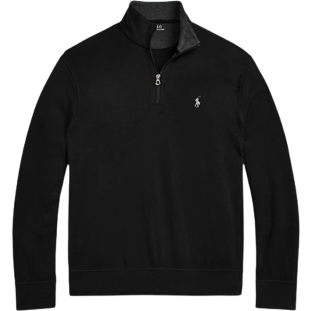 Polo Ralph Lauren, Sweatshirts, male, Black, XL, Sweatshirt