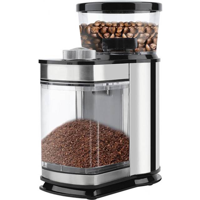 Stainless Steel Electric Coffee Grinder Adjustable Mode Large Capacity for Kitchen