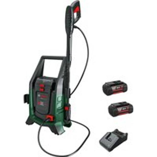 Bosch UNIVERSALAQUATAK 36V-100 36v Cordless Pressure Washer 2 x 6ah Li-ion Battery Charger