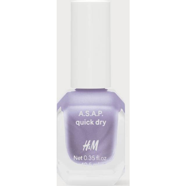 H&M A.S.A.P. Quick Dry Neglelak Party - Lilac 6ml
