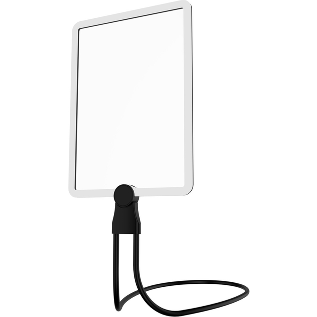moresk-1.8X Rechargeable Hands Free Magnifying Glass with Light, Gooseneck HD Magnifier for Neck Wear Repair Low Eyesight