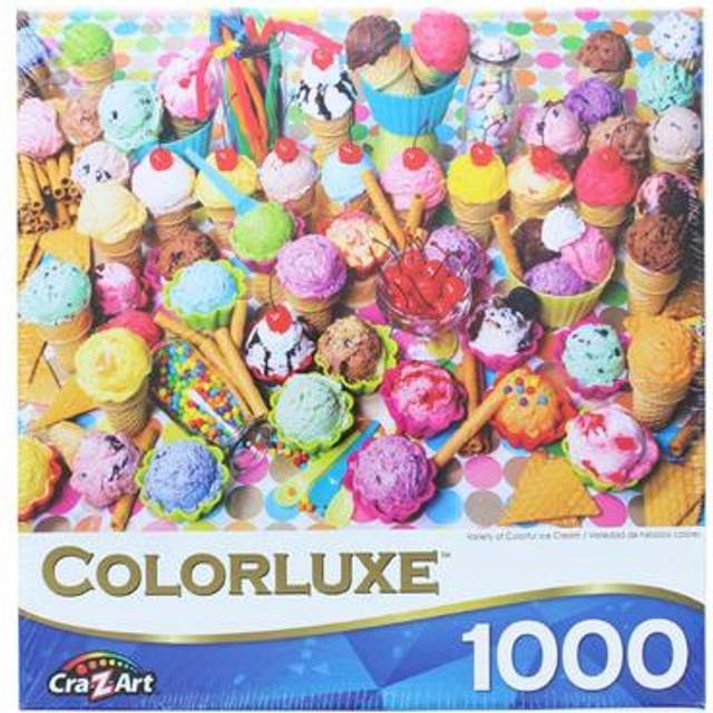 Variety of Colorful Ice Cream Colorluxe 1000 Piece Puzzle
