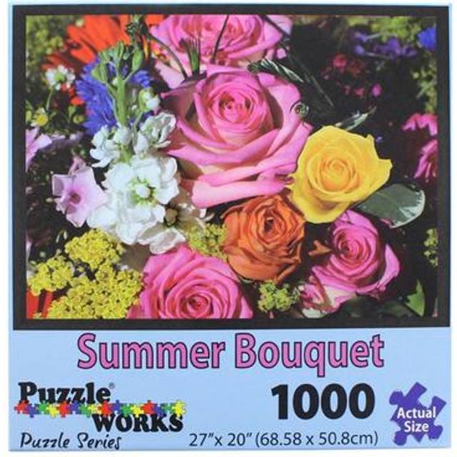 PuzzleWorks 1000 Piece Jigsaw Puzzle | Summer Bouquet