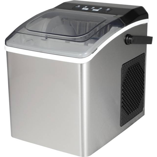Koolatron Ice Maker Machine Countertop Ice Machine, Silver, Silver