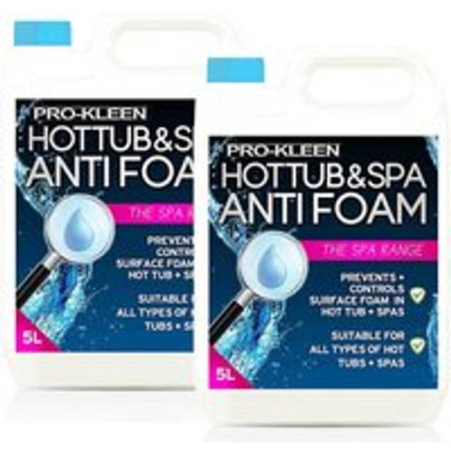 Hot Tub & Spa Anti Foam 2 x 5L - Clear - One Size