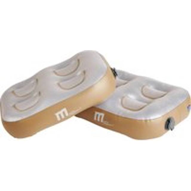 Mspa 2pcs Inflatable PVC Champagne Gold Seat Cushions Spa Pool Hot Tub Accessories