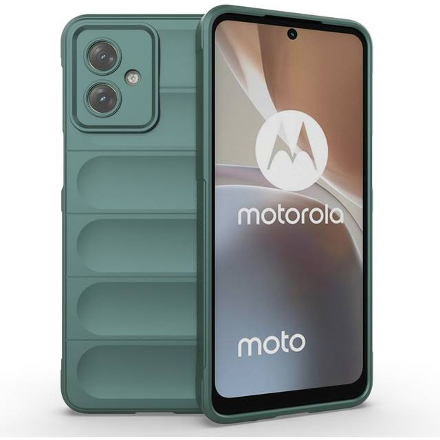 EIDERWOOD Motorola Moto G54 Flexibel Plast Skal - Grön