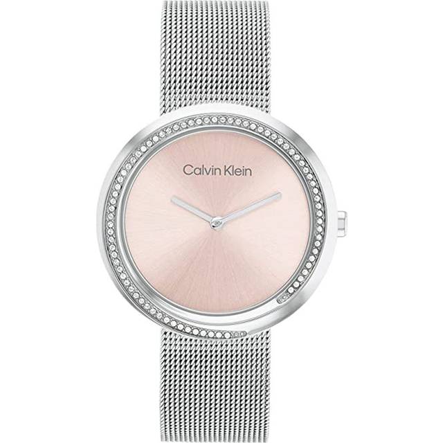 Calvin Klein Classic 25200149 - Dam - 34 mm - Analogt - Quartz - Mineralglas - Pink (34 mm)