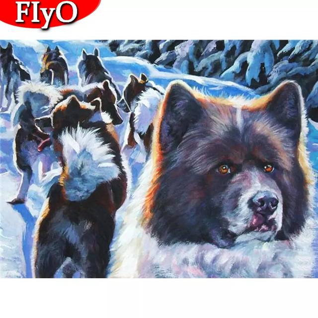 Diamond Embroidery Bear Full Drill Handicraft 5D DIY Diamond Painting Animal Mosaic Snow Art Rhinestone Decor For Home Full Round (20X30CM)