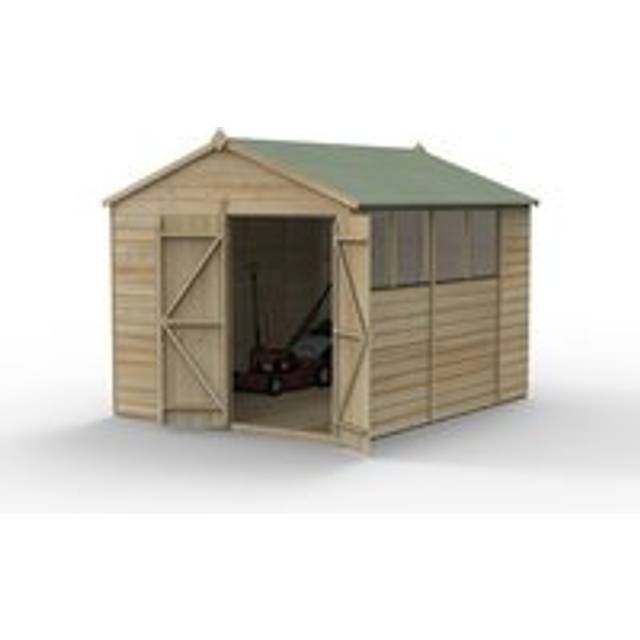 Beckwood 8x10 Apex Shed - With Base / 4 / Installation Included
