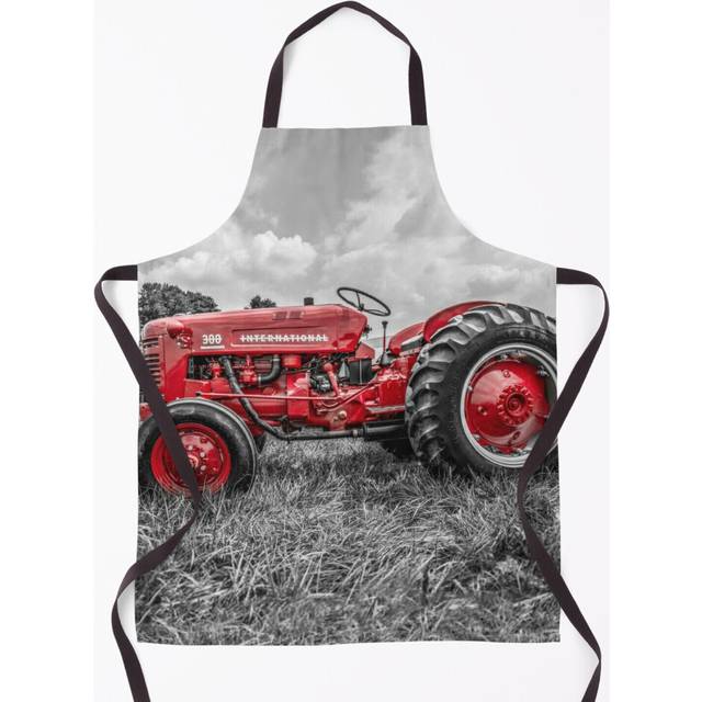 Vintage IH 300 Color Isolation Grill Aprons for Kitchen BBQ Chef