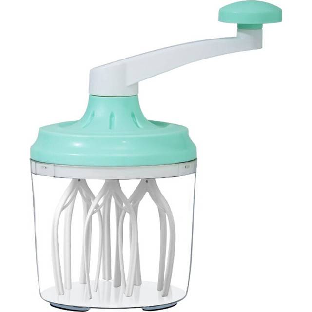 1200ml Manual Plastic Cream Whisk Egg Beater Hand Crank Cream Stiring Foam Fast Mixer Blender Household Kitchen Baking Tool