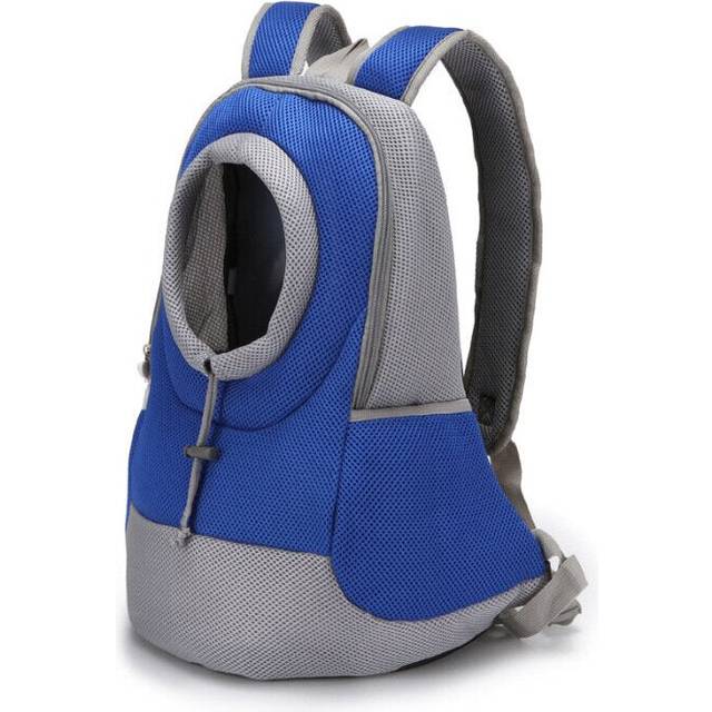 (Blue, S) Portable Small Pet Dog Cat Carrier Travel Tote Shoulder Bag Backpack Bag