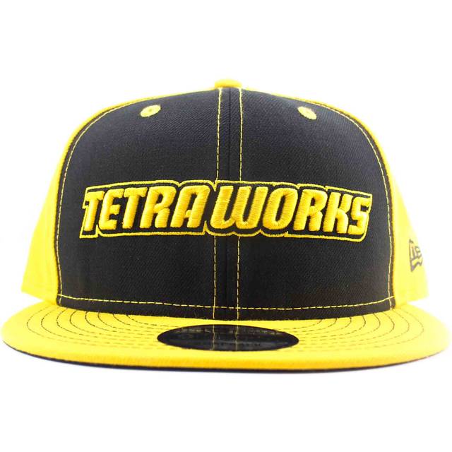 Duo Cap New Era x Tetra Works Cap Free Size Yellow Black (4656)