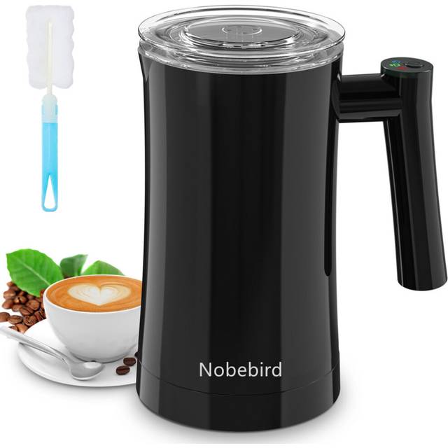 Electric Milk Frother Hot and Cold Milk Steamer Automatic Cappuccino Foam Maker for Coffee Latte Chocolate Milk Warmer Foamer
