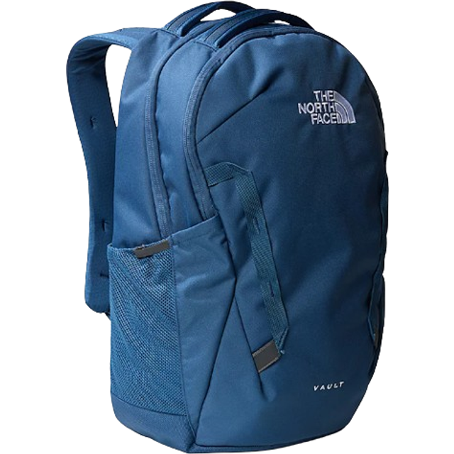 The North Face Vault Backpack Shady Blue TNF White Price