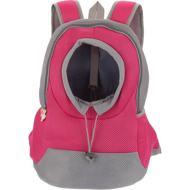 (Pink, S) Portable Small Pet Dog Cat Carrier Travel Tote Shoulder Bag Backpack Bag
