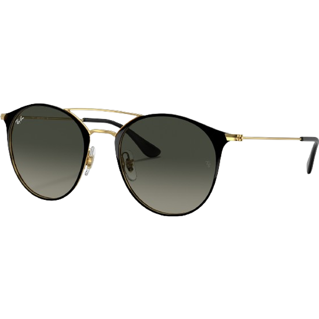 Ray Ban Grey Gradient Phantos Unisex Sunglasses RB3546 187/71 49 (Dimension: 6.6000x2.6000x1.6000 inches)