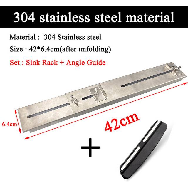 (a-304 Sink Rack Set A Ships within 24 hour) 320# Correction Stone Sharpening Warter Whetstone Repair Stone Accessories Tools Kitchen Bar Knife Sharpe
