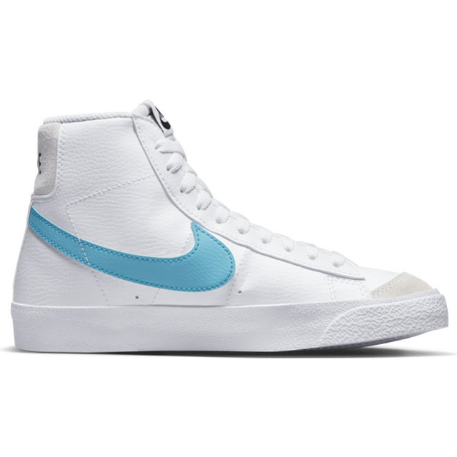 Women's Nike Blazer Mid GS White Mid Top Sneakers - Size: 5