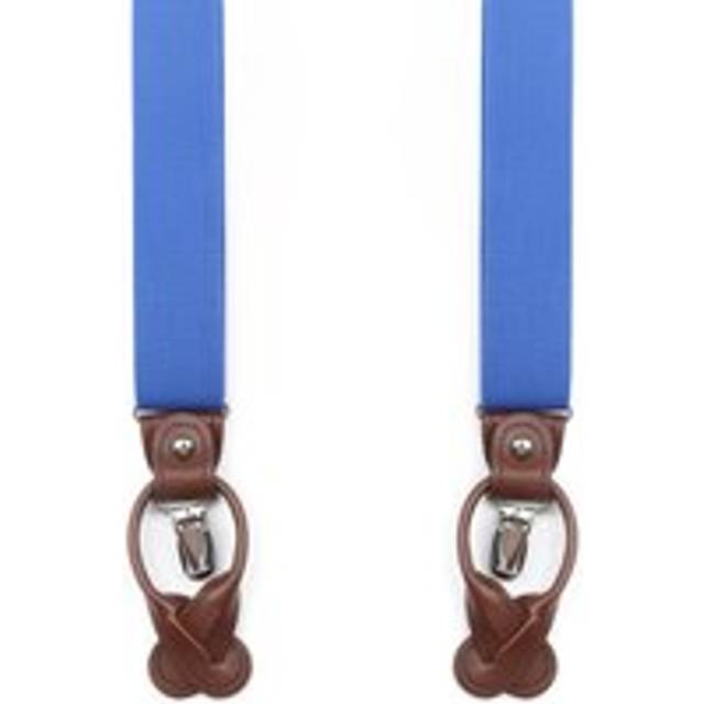 Suitable Luxe Suspenders Denim Blue Dark Blue - one size