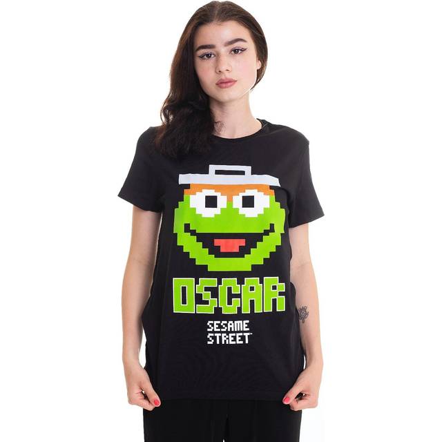 Sesame Street - Oscar - T-Shirt - black - L - 100% Cotton,Jersey