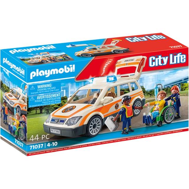 City Life Figure Set 71037 Emergency Car