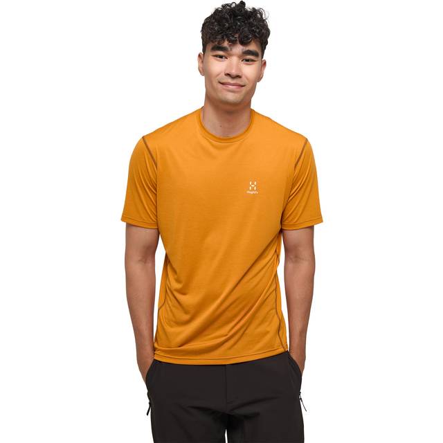 Haglöfs Ridge Tee Men - T-shirt - Herr Desert Yellow S