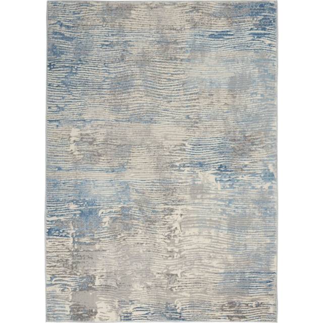 Meadors Tufted Ivory/Grey/Blue Rug (Rectangle 244 x 305cm)
