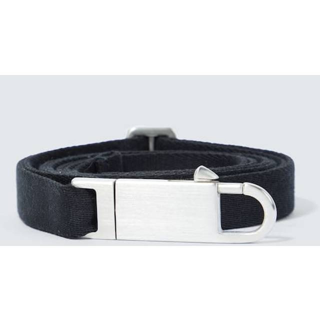 Rick Owens Lido Disco canvas belt - black (One Size)