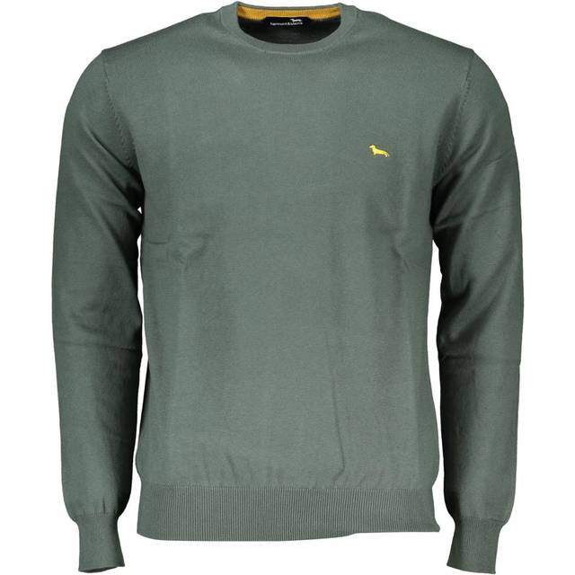 Harmont & Blaine, Round-neck Knitwear, male, Green, 2XL, Men's Green Jumper