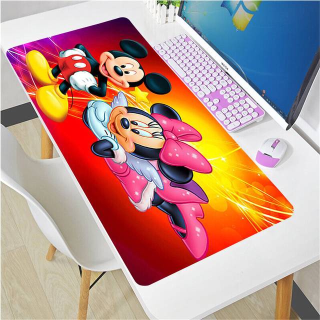 (a-coffee L 300x600x2mm) mickey and minnie Mouse Pad Larger XXL 900x400 Speed mini pc computer Keyboard Desk mat LOL CS GO gaming accessories mousepad