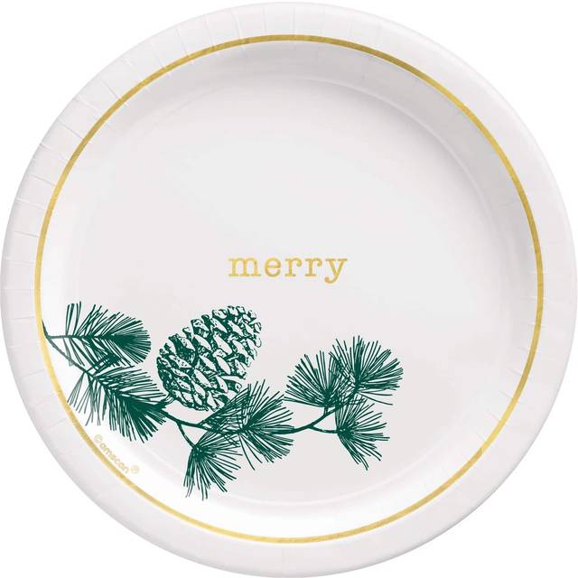 Calm & Bright 7" Plates by Windy City Novelties